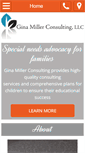 Mobile Screenshot of ginamillerconsulting.com